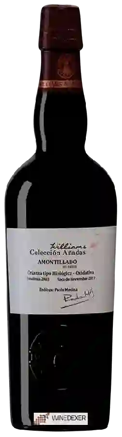 Winery Williams & Humbert - Colección de Añadas Amontillado en Rama