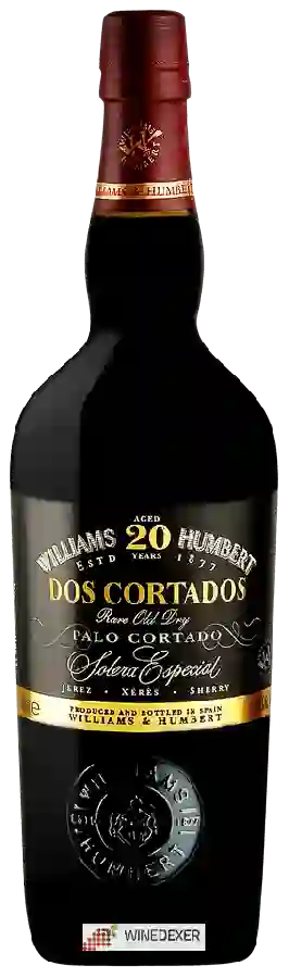 Winery Williams & Humbert - Dos Cortados Palo Cortado Solera Especial Aged 20 Years Winery Williams & Humbert - Dos Cortados Palo Cortado Solera Especial Aged 20 Years