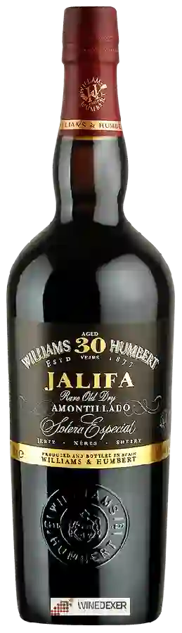 Winery Williams & Humbert - Jalifa Amontillado Rare Old Dry Solera Especial Aged 30 Years