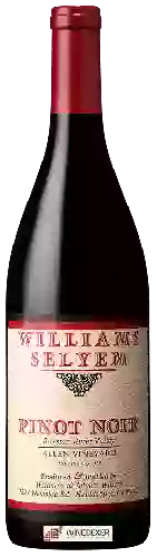 Winery Williams Selyem - Allen Vineyard Pinot Noir