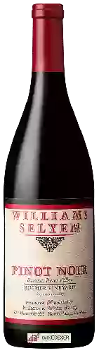 Winery Williams Selyem - Bucher Vineyard Pinot Noir
