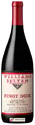 Winery Williams Selyem - Burt Williams' Morning Dew Ranch Pinot Noir