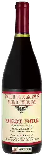 Winery Williams Selyem - Flax Vineyard Pinot Noir