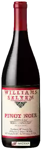 Winery Williams Selyem - Hirsch Vineyard Pinot Noir