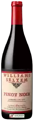 Winery Williams Selyem - Sonoma County Pinot Noir