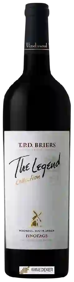 Winery Windmeul Kelder Cellar - The Legend Collection Pinotage