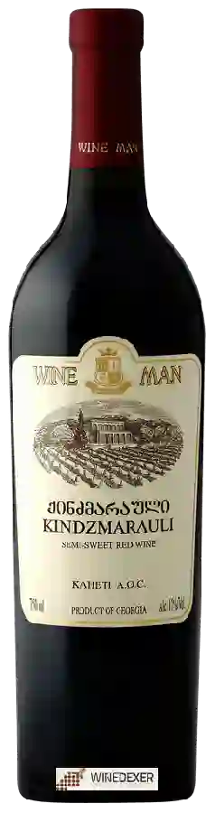 Winery Wine Man - Киндзмараули (Kindzmarauli Semi Sweet Red)