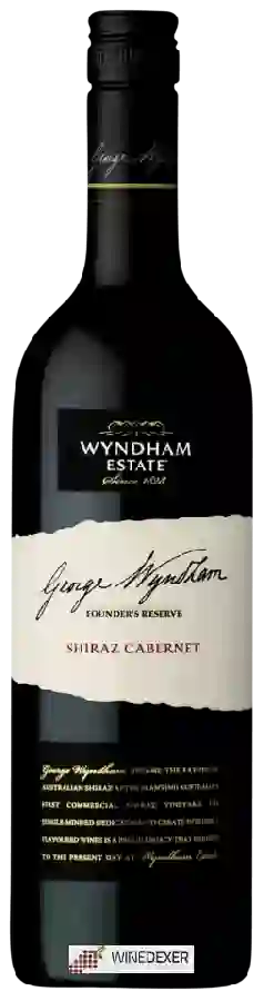 Winery Wyndham - George Wyndham Founder's Reserve Shiraz - Cabernet Winery Wyndham - George Wyndham Founder's Reserve Shiraz - Cabernet