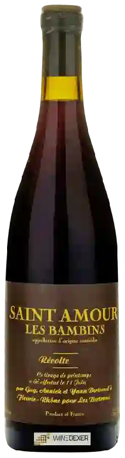 Winery Les Bertrand - Les Bambins Saint-Amour