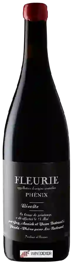 Winery Les Bertrand - Phénix Fleurie Winery Les Bertrand - Phénix Fleurie