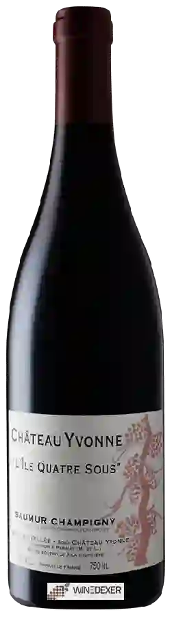 Château Yvonne - Saumur-Champigny L’Ile Quatre Sous