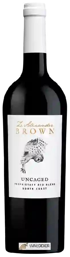 Winery Z.Alexander Brown - Uncaged Proprietary Red Blend Winery Z.Alexander Brown - Uncaged Proprietary Red Blend