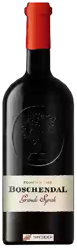 Winery Boschendal - Grande Syrah