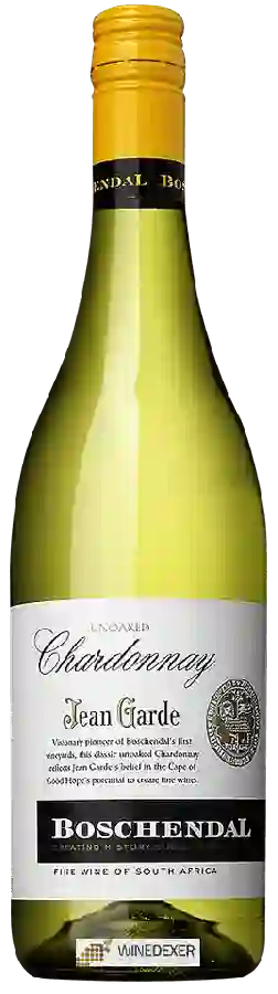 Winery Boschendal - Jean Garde Unoaked Chardonnay Winery Boschendal - Jean Garde Unoaked Chardonnay