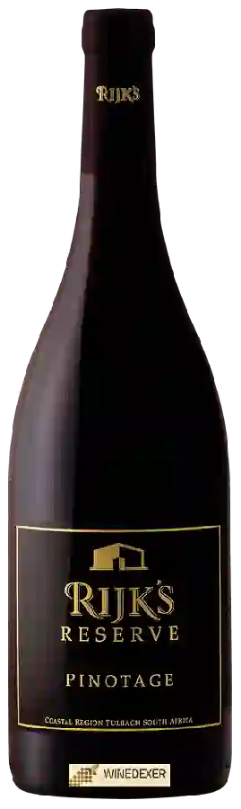 Winery Rijk's - Reserve Pinotage