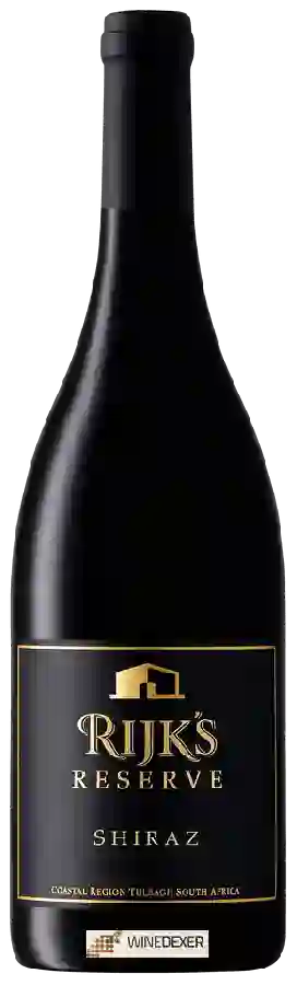 Winery Rijk's - Reserve Shiraz