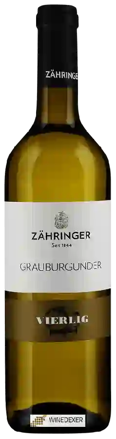 Winery Zähringer - Grauburgunder Vierlig