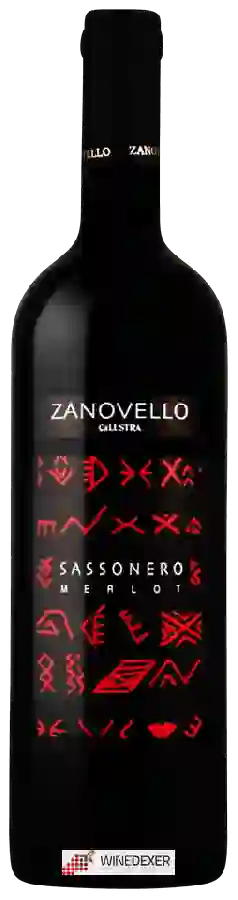 Winery Ca 'Lustra Zanovello - Sassonero Merlot