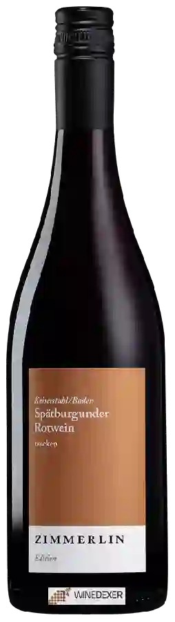 Winery Zimmerlin - Edition Spätburgunder Trocken Winery Zimmerlin - Edition Spätburgunder Trocken