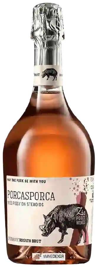 Winery Zio Porco - Porcasporca Miss Piggy On Steroids Rosato Brut Winery Zio Porco - Porcasporca Miss Piggy On Steroids Rosato Brut